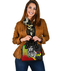 Pohnpei Micronesia Shoulder Handbag Reggae - Turtle With Hook - Polynesian Pride