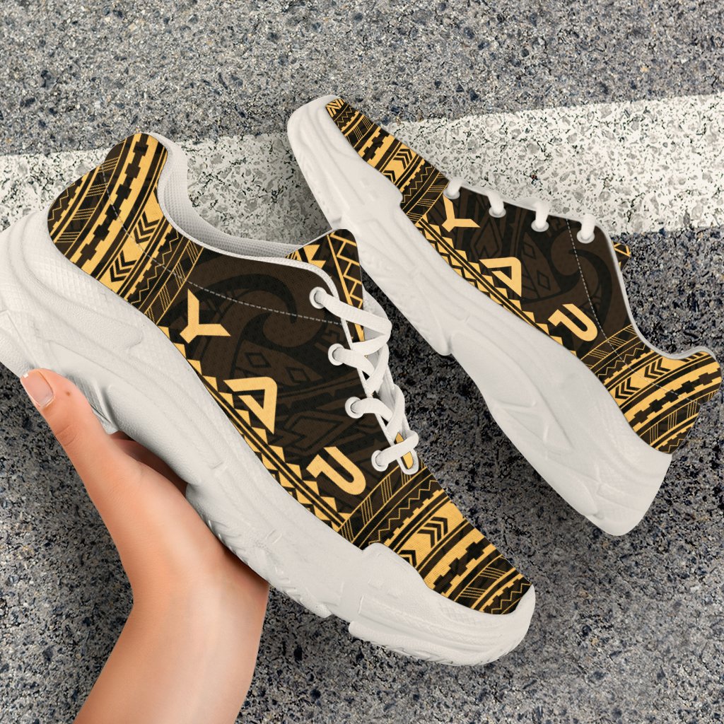 Yap Chunky Sneakers - Polynesian Chief Gold Version - Polynesian Pride