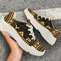Yap Chunky Sneakers - Polynesian Chief Gold Version - Polynesian Pride
