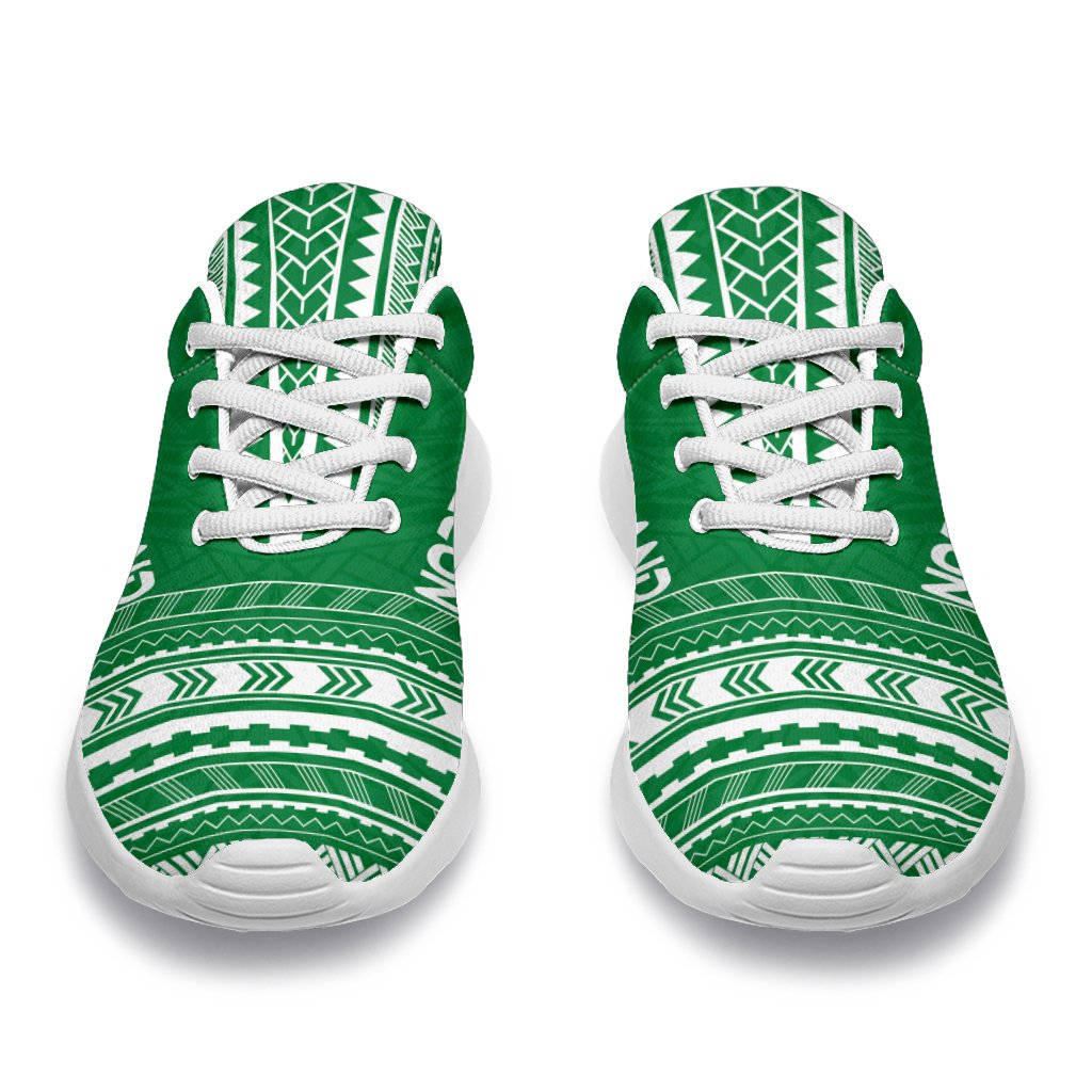 Norfolk Island Sporty Sneakers - Polynesian Chief Flag Version - Polynesian Pride