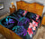 Hawaii Turtle Polynesian Tropical Quilt Bed Set - Cora Style Purple - Polynesian Pride