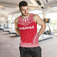 Hawaii Men's Tank Top - Polynesian Chief Flag Version - Polynesian Pride