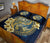 Hawaii Galaxy Yin Yang Turtle Shark Hibiscus Plumeria Quilt Bed Set - Polynesian Pride