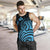Kanaka Maoli Map Polynesian Tank Top Blue And White - Polynesian Pride