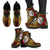 Niue Polynesian Leather Boots - Hibiscus Vintage - Polynesian Pride