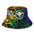 Hawaii Custom Personalised Bucket Hat - Rainbow Polynesian Pattern - Polynesian Pride