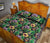 Hawaii Quilt Bed Set Hibiscus And Plumeria Green AH - Polynesian Pride