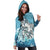 Maori Manaia The Blue Sea Hoodie Dress - Polynesian Pride