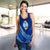 Guam Women's Racerback Tank - Polynesian Patterns Sport Style - Polynesian Pride