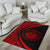 Hawaii Coat Of Arms Polynesian Area Rug Circle Style - Polynesian Pride