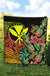Polynesian Hawaii Premium Quilt - Pineapple Hibiscus - Polynesian Pride