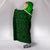 New Zealand Maori Rugby Hooded Blanket Pride Version - Green - Polynesian Pride