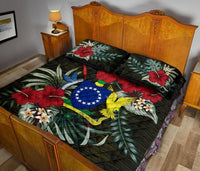Cook Islands Polynesian Quilt Bed Set - Special Hibiscus - Polynesian Pride