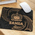 Samoa Polynesian Mouse Pad - Gold Tribal Wave - Polynesian Pride