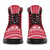 Samoa Leather Boots - Polynesian Flag Chief Version - Polynesian Pride