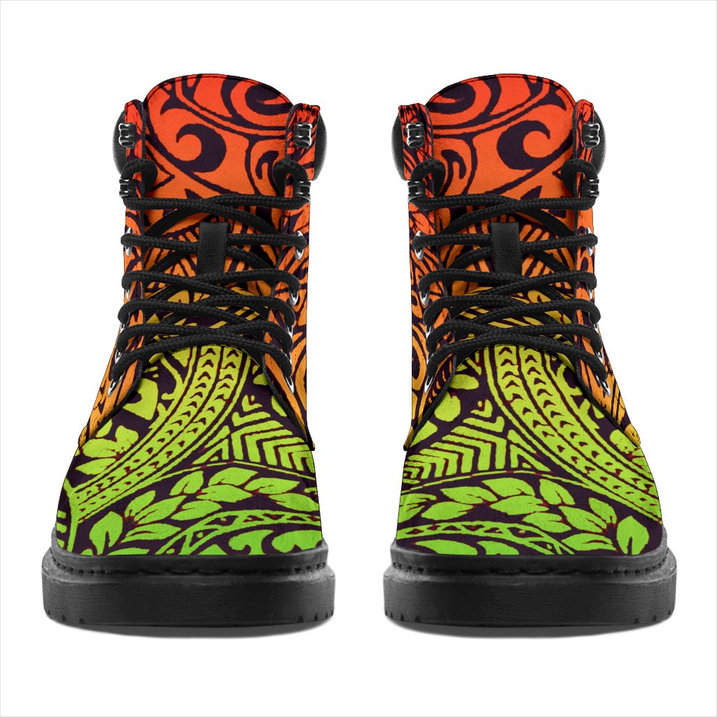 Polynesian 24 Season Boots - Polynesian Pattern - Polynesian Pride