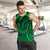 New Zealand Maori Mangopare Men Tank Top Polynesian - Green - Polynesian Pride