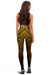 Tonga Women's Leggings - Hibiscus Flowers Yellow Color Style - Polynesian Pride