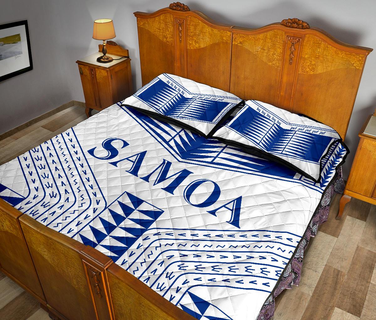 Manu Samoa Quilt Bed Set - Samoa Pattern - Polynesian Pride