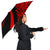Seal Of Hawaii Umbrella Red - Circle Style - Polynesian Pride