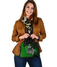 Federated States of Micronesia Shoulder Handbag Green - Turtle With Hook - Polynesian Pride