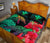 Hawaii Turtle Wave Hibiscus Quilt Bed Set - Unia Style - Polynesian Pride