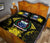 Samoa Polynesian Quilt Bed Set Hibiscus Yellow - Polynesian Pride