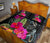 Polynesian Hibiscus Sea Turtle Quilt Bed Set - AH - King Style - Polynesian Pride