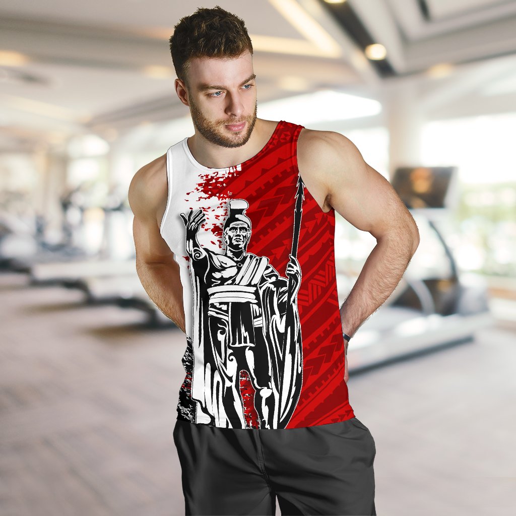 Hawaii King Polynesian Men's Tank Top - Sonic Style - Polynesian Pride