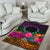 Cook Islands Polynesian Area Rug - Summer Hibiscus - Polynesian Pride