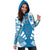 Northern Mariana Islands Hoodie Dress - Polynesian Tattoo Flag - Polynesian Pride