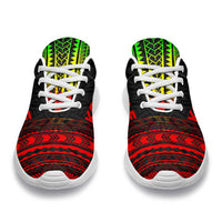 Kosrae Sporty Sneakers - Polynesian Chief Reggae Version - Polynesian Pride