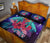 Hawaii Couple Turtle Hibiscus Tropical Quilt Bed Set - Huxley Style - AH - Polynesian Pride