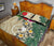 Yap Polynesian Quilt Bed Set - Hibiscus Turtle Tattoo Beige - Polynesian Pride