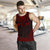 Fiji Men's Tank Top - Polynesian Chief Red Version - Polynesian Pride