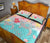 Hawaii Sea Turtle Plumeria Quilt Bed Set - Ane Style - Polynesian Pride