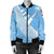 (Custom Personalised) Fiji Tapa Rugby Women Bomber Jacket version Style You Win - Blue - Polynesian Pride