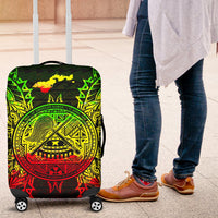 American Samoa Polynesian Luggage Covers Map Reggae - Polynesian Pride