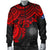 Marshall Islands Polynesian Bomber Jacket (Men) - Red Turtle - Polynesian Pride