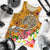 Polynesian Men's Tank Top - Turtle Plumeria Gold Color Gold - Polynesian Pride