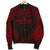 Marquesas Islands Polynesian Chief Men's Bomber Jacket - Red Version - Polynesian Pride