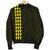 Hawaii Kakau Polynesian Coat Of Arms Personalized Men's Bomber Jacket - Yellow - Polynesian Pride