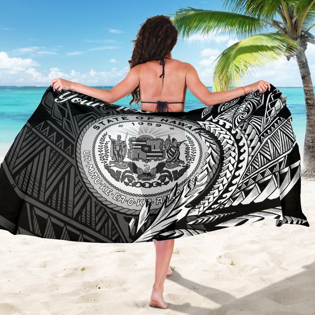 Hawaii Sarong - Custom Personalised Wings Style - Polynesian Pride