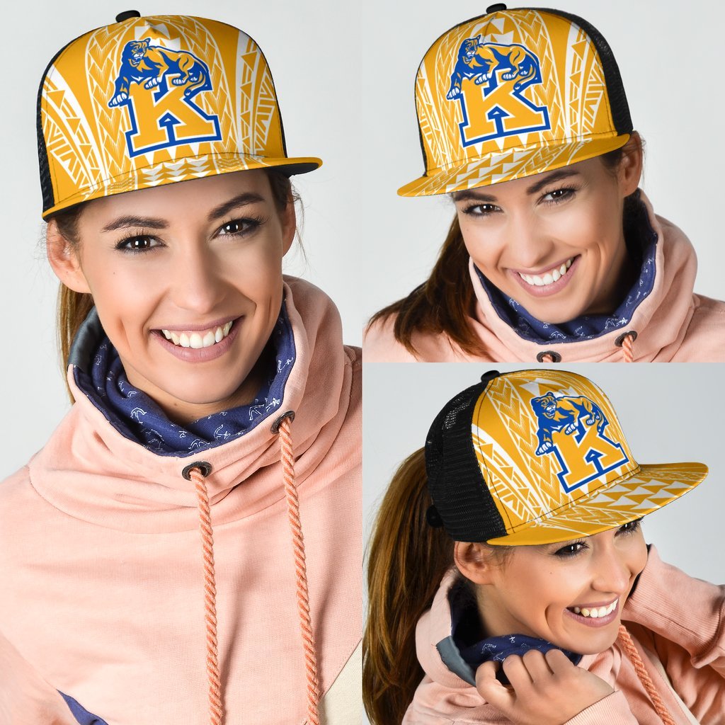 Hawaii - Kaiser High Trucker Hat - AH - Polynesian Pride