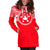 Austral Islands Women Hoodie Dress - Austral Islands Coat Of Arms Polynesian Flag Color - Polynesian Pride