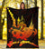 New Caledonia Polynesian Premium Blanket - Swordfish With Hibiscus - Polynesian Pride