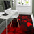 Hawaii Turtle Hibiscus Map Polynesian Area Rug AH - Polynesian Pride