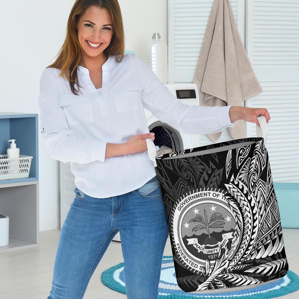 Federated States of Micronesia Laundry Basket - Wings Style - Polynesian Pride