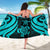 Tuvalu Sarong - Tentacle Turtle Turquoise - Polynesian Pride