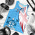 Fiji Polynesian Men's Tank Top - Fiji Flag Blue - Polynesian Pride